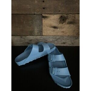 Birkenstock Eva Arizona Turquoise Blue Waterproof Sandals, Size 38 ( size 7/7.5)